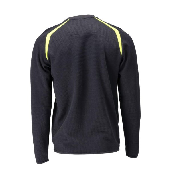 Zoom bild av Sweatshirt, mörk marin/gul